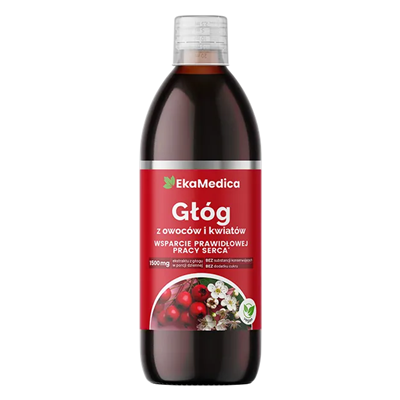 EkaMedica Głóg z owoców i kwiatów 0,5l