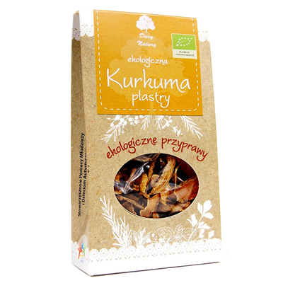 Kurkuma PLASTRY BIO 30g DARY NATURY