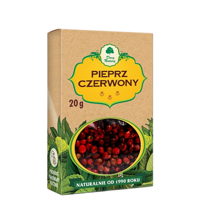 Pieprz czerwony 20g DARY NATURY