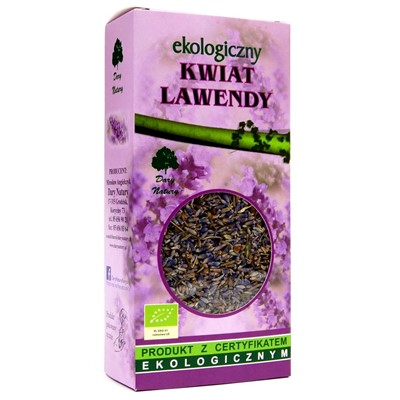 Lawenda kwiat BIO 50g DARY NATURY