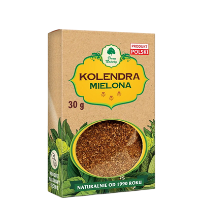 Kolendra mielona 30g DARY NATURY