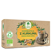 Herbatka z Kurkumą fix BIO 25*2g DARY NATURY