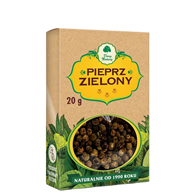 Pieprz zielony ziarnisty 20g DARY NATURY
