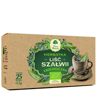 Szałwia liść fix BIO 25*1,5g DARY NATURY