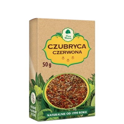 Czubryca czerwona 50g DARY NATURY