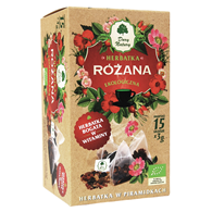 Herbatka Różana w piramidkach BIO 15*3g DARY NATURY