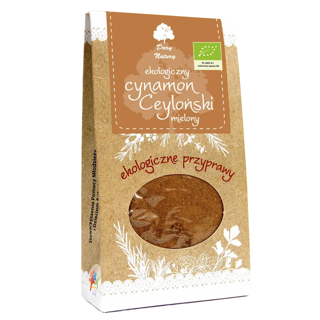 Dary natury eko cynamon cejlonski mielony 50g