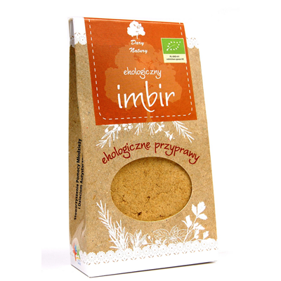 Imbir mielony BIO 60g DARY NATURY
