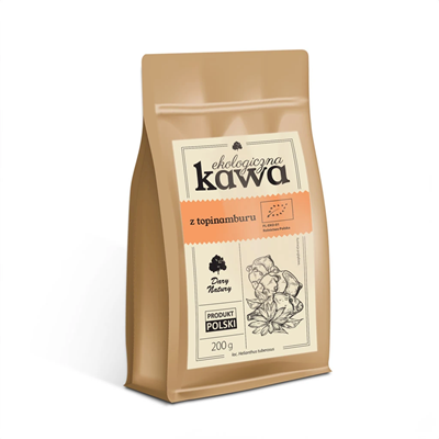 Kawa z topinamburu z korzeniem mniszka BIO 200g DARY NATURY