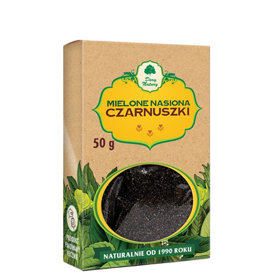 Czarnuszka MIELONA 50g DARY NATURY