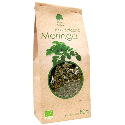 Moringa liść BIO 80g DARY NATURY