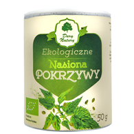 Nasiona pokrzywy BIO 50g DARY NATURY