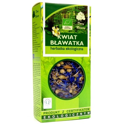 Bławatek kwiat BIO 25g DARY NATURY