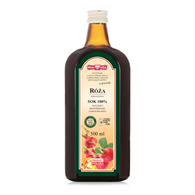 RÓŻA DZIKA sok 100% 500ml bez cukru POLSKA RÓŻA