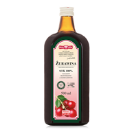 ŻURAWINA sok 100% 500ml bez cukru POLSKA RÓŻA