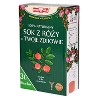 RÓŻA BOX Witamina C 100% owocowa 3 L POLSKA RÓŻA