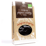 Pieprz czarny ziarnisty BIO 50g DARY NATURY