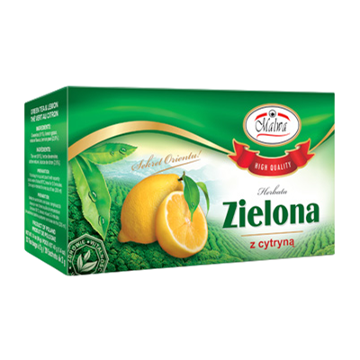 Herbata zielona + cytryna FIX 20*2g MALWA