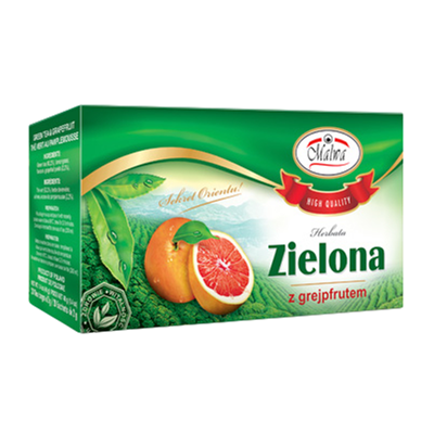 Herbata zielona + grejpfrut FIX 20*2g MALWA