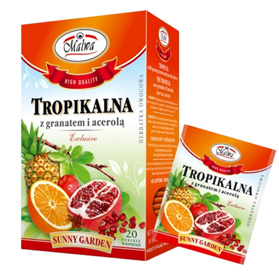 Herbatka tropikalna + granat + acerola 20*2g MALWA