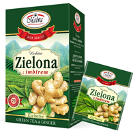 Herbata zielona + imbir FIX 20*1,5g MALWA