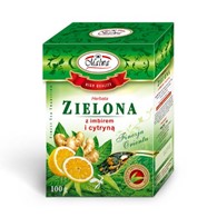 Herbata zielona z imbirem i cytryną 100g MALWA