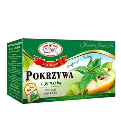 Herbatka Pokrzywa + gruszka 20*2g MALWA