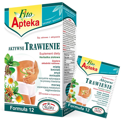F12 Aktywne trawienie herbatka 20*2g MALWA