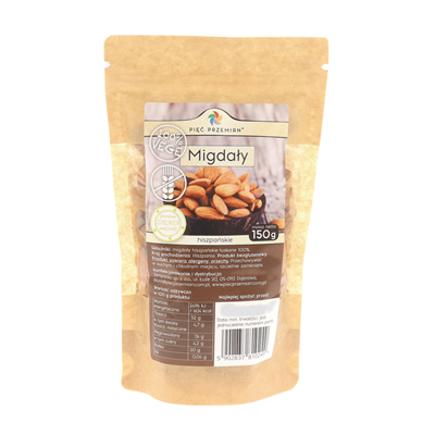 PIĘĆ PRZEMIAN Migdały 150g