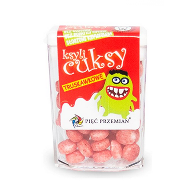 PIĘĆ PRZEMIAN Cuksy truskawkowe z ksylitolem 13g