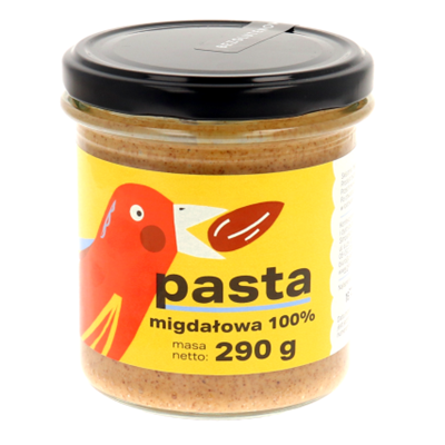 PIĘĆ PRZEMIAN Pasta migdałowa 100% 290g