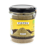 PIĘĆ PRZEMIAN Pieprz czarny mielony bezglutenowy BIO 100g