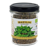 PIĘĆ PRZEMIAN Bazylia suszona bezglutenowa BIO 35g