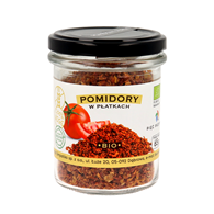 PIĘĆ PRZEMIAN Pomidory w płatkach bezglutenowe BIO 65g
