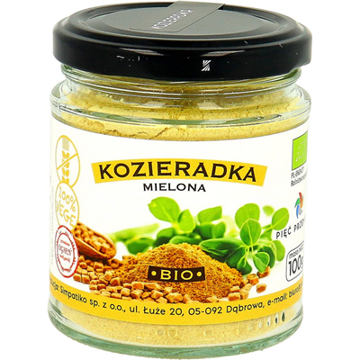 PIĘĆ PRZEMIAN Kozieradka mielona bezglutenowa BIO 100g