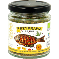 PIĘĆ PRZEMIAN Przyprawa do ryb bezglutenowa BIO 40g