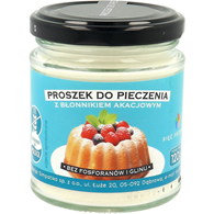PIĘĆ PRZEMIAN Proszek do pieczenia bezglutenowy z błonnikiem akacjowym  120g