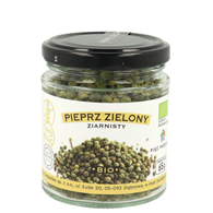PIĘĆ PRZEMIAN Pieprz zielony ziarnisty bezglutenowy BIO 65g