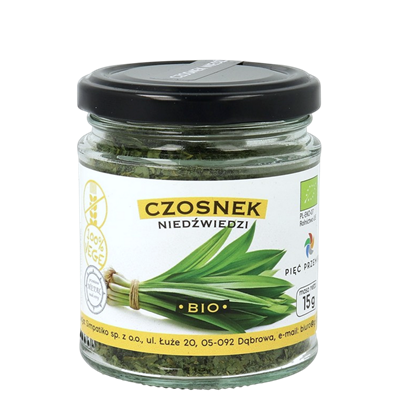 PIĘĆ PRZEMIAN Czosnek niedźwiedzi BIO 15g