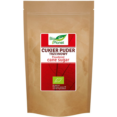 BIO PLANET Cukier PUDER trzcinowy BIO 300g