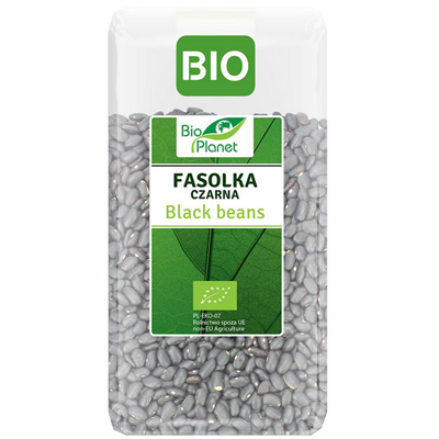 BIO PLANET Fasolka czarna BIO 500g
