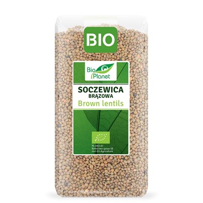 BIO PLANET Soczewica brązowa BIO 500g