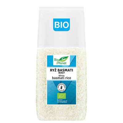BIO PLANET Ryż basmati biały bezglutenowy BIO 1kg