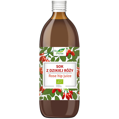 BIO PLANET Sok z Dzikiej róży 100% BIO 500ml
