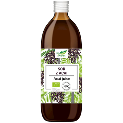 BIO PLANET Sok z Acai NFC 100% BIO 500ml