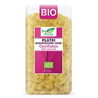BIO PLANET Płatki kukurydziane jasne bez dodatku cukrów BIO 250g