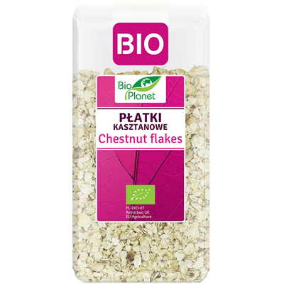 BIO PLANET Płatki kasztanowe BIO 200g