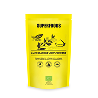 SUPERFOODS Ashwagandha korzeń w proszku BIO 150g BIO PLANET