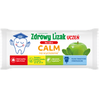 Zdrowy lizak Uczeń bez cukru Calm na wyciszenie jabłko-mięta 1 szt. STARPHARMA