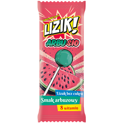 Lizik ARBUSIO lizak bez cukru smak arbuzowy 1 szt. STARPHARMA